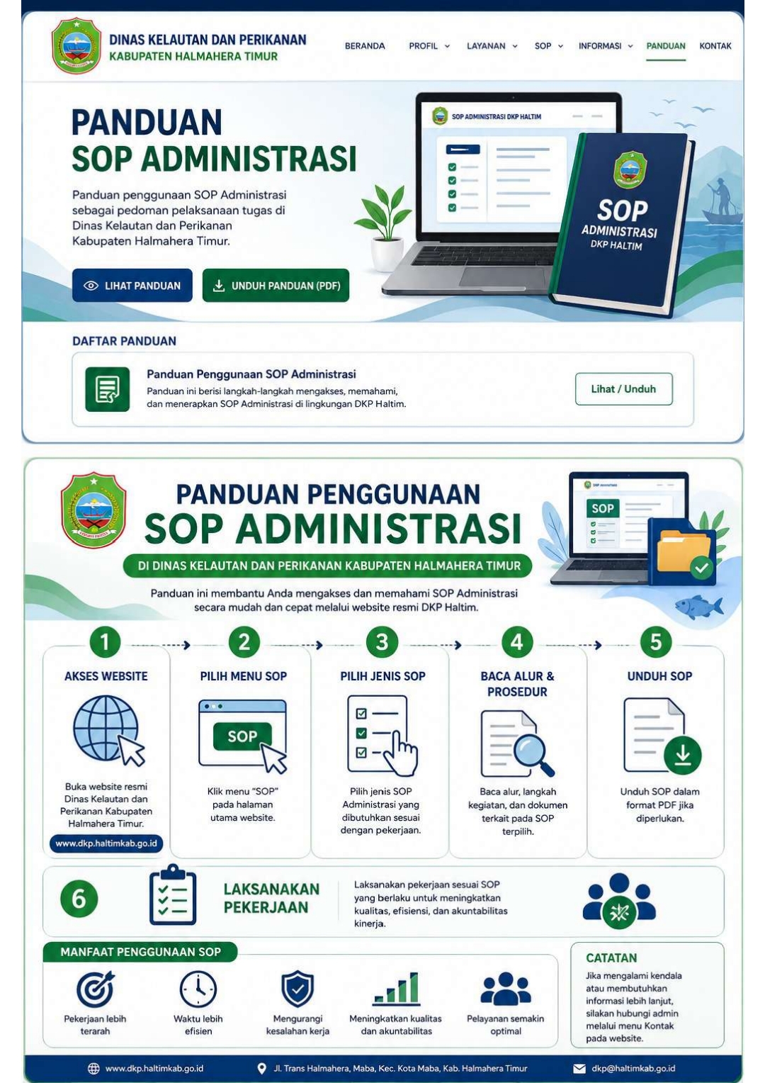 Panduan Penggunaan Sistem Informasi SOP Administrasi