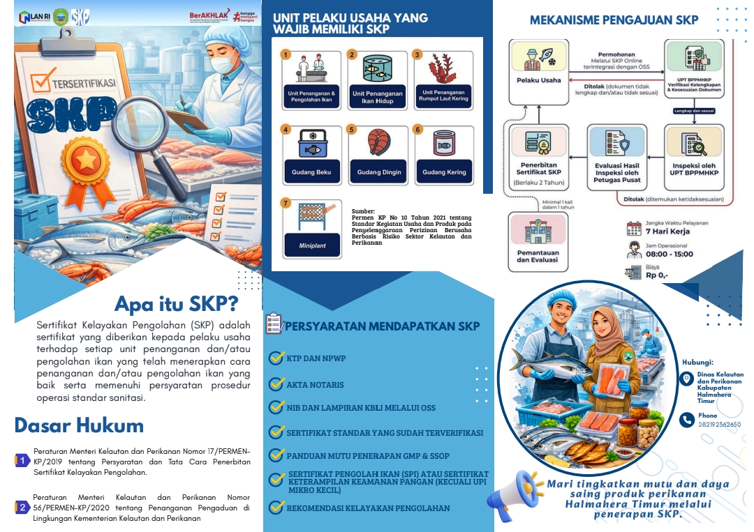 Digitalisasi dan Pendampingan SKP : Wujudkan Produk Perikanan Halmahera Timur yang Berdaya Saing